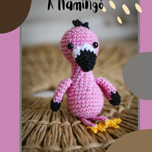 Flamingó horgolás minta, DIY (Csináld magad), Szabásminta, útmutató, Horgolás, MESKA