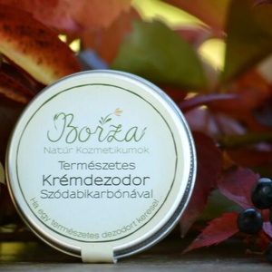 - Natúr - Természetes Krémdezodor Szódabikarbónával - 45 ml-, Szépségápolás, Dezodor & Parfüm, Kozmetikum készítés, MESKA