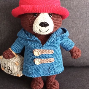 Paddington maci, Játék & Sport, Plüssállat & Játékfigura, Maci, Horgolás, MESKA