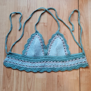 PDF-Mimóza Bralette Horgolásminta - diy (csináld magad) - szabásminta, útmutató - Meska.hu