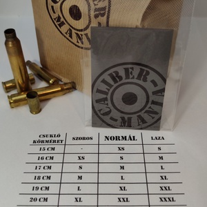 .308 Win 1-Lövetű Töltény paracord, férfi karkötő - ékszer - karkötő - fonott karkötő - Meska.hu