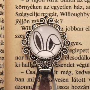 Nyuszifül Húsvéti könyvjelző, Könyv & Zene, Könyvjelző, Ékszerkészítés, MESKA