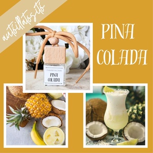 Pina Colada autóillatosító (édes,gyümölcsös), Otthon & Életmód, Gyertya, illat, aroma, Párologtató, Kozmetikum készítés, MESKA