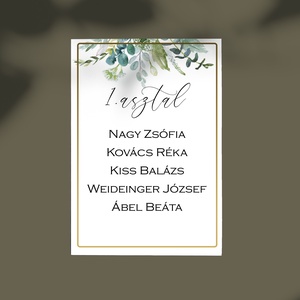 Ültetési rend (Fairytale Whisper  E25), Esküvő, Meghívó & Kártya, Meghívó, Papírművészet, MESKA