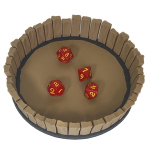 Dobótálca fakerítés utánzattal / Dice Tray, Játék & Sport, Táblajáték és Kártyajáték, Társasjátékok, , MESKA