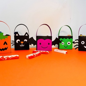 Halloween Candy Bag - 5 db, Otthon & Életmód, Dekoráció, Halloween, Halloweeni dekoráció, Papírművészet, MESKA