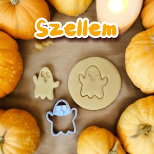 Szellem II sütikiszúró, Otthon & Életmód, Dekoráció, Halloween, Halloweeni sütikiszúrók, Mindenmás, MESKA