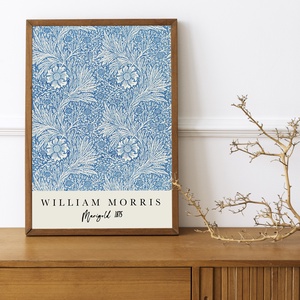 William Morris Marigold plakát, falikép, Otthon & Lakás, Dekoráció, Kép & Falikép, Plakát, Fotó, grafika, rajz, illusztráció, Papírművészet, MESKA