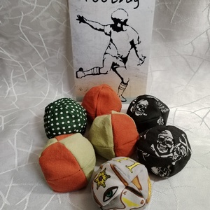 Footbag (dekázó babzsák labda) - játék & sport - sport és kikapcsolódás - labdajátékok - Meska.hu