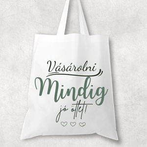 Bevásárlótáska - mindig jó ötlet, Táska & Tok, Bevásárlás & Shopper táska, Shopper, textiltáska, szatyor, Mindenmás, MESKA