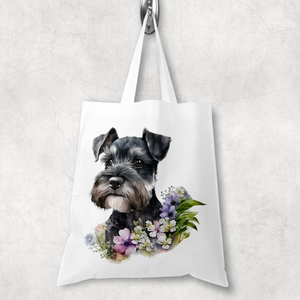 Bevásárlótáska-Schnauzer, Táska & Tok, Bevásárlás & Shopper táska, Shopper, textiltáska, szatyor, Mindenmás, MESKA