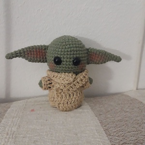 Baby Yoda, Játék & Sport, Plüssállat & Játékfigura, Más figura, Horgolás, MESKA