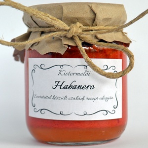 Házi Habanero paprikakrém - 200 ml, Élelmiszer, Szósz & Mártogatós, Élelmiszer előállítás, MESKA