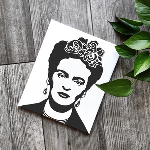 Frida Kahlo 1 vászonkép, Otthon & Lakás, Dekoráció, Kép & Falikép, Vászonkép, Fotó, grafika, rajz, illusztráció, Festészet, MESKA