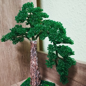 Bonsai  - otthon & életmód - dekoráció - asztal és polc dekoráció - gyöngyfa, ásványfa - Meska.hu