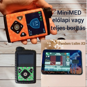 Inzulinpumpára matrica (Medtronic MiniMED és  Tandem t:slim X2), Otthon & Életmód, Papír írószer, Matrica, matrica csomag, Fotó, grafika, rajz, illusztráció, Mindenmás, MESKA