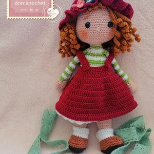 Amigurumi Anna - Meska.hu