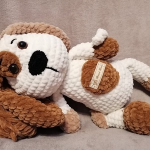 Foltoska amigurumi kutya - játék & sport - plüssállat & játékfigura - kutya - Meska.hu