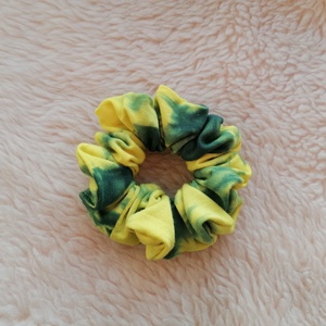 Batikolt scrunchie - textil hajgumi, Ruha & Divat, Hajdísz & Hajcsat, Hajgumi, Varrás, MESKA