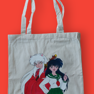 Inuyasha és Kagome anime vászontáska, Művészet, Festmény, Festmény vegyes technika, Festészet, MESKA