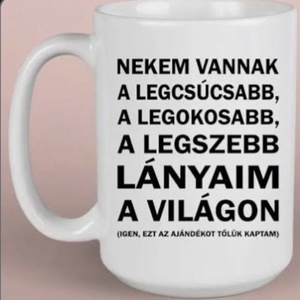 Nekem vannak... fehér bögre, Otthon & Lakás, Konyhafelszerelés, tálalás, Tálalás, Bögre & Csésze, Mindenmás, MESKA