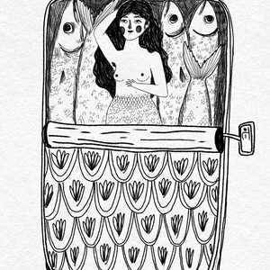 sardines print, Művészet, Grafika & Illusztráció, Digitális, Fotó, grafika, rajz, illusztráció, MESKA