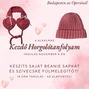 Kezdő Horgolótanfolyam - Kézzel Készített Ajándékok Karácsonyra!, DIY (Csináld magad), Workshop & Tanfolyam, Horgolás, MESKA