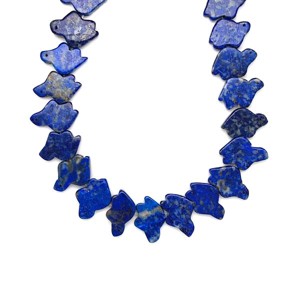 Lapis lazuli teknős 19-20mm, Kellékek & szerszámok, Ásvány alapanyag, Ásványfüzér, , MESKA