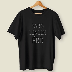 Paris London Érd - férfi póló, Ruha & Divat, Férfi ruha, Póló, Fotó, grafika, rajz, illusztráció, Mindenmás, MESKA