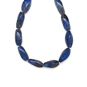 Lapis lazuli tégla csavart 2 18x20mm, Kellékek & szerszámok, Ásvány alapanyag, Ásványfüzér, , MESKA