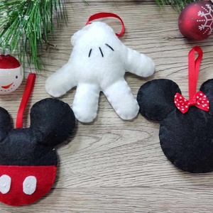 Minnie, Mickey karcsonyfadsz - Meska.hu