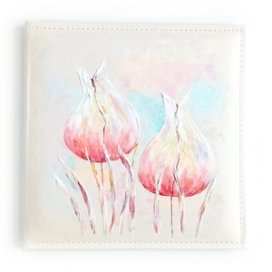 Tulipános fotóalbum (26 x 26 cm), Esküvő, Emlék & Ajándék, Album & Fotóalbum, , MESKA