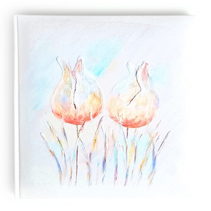 Fotóalbum tulipánokkal 25x25 cm, Otthon & Életmód, Papír írószer, Album & Fotóalbum, Könyvkötés, MESKA