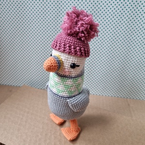 Horgolt puffin, északi lunda amigurumi, Játék & Sport, Plüssállat & Játékfigura, Madár, Horgolás, MESKA