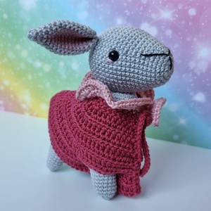 Horgolt bárány amigurumi, Játék & Sport, Plüssállat & Játékfigura, Plüss bárány, Horgolás, MESKA