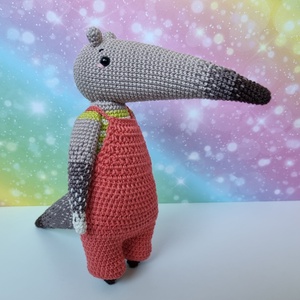 Horgolt hangyász amigurumi, Játék & Sport, Plüssállat & Játékfigura, Más figura, Horgolás, MESKA