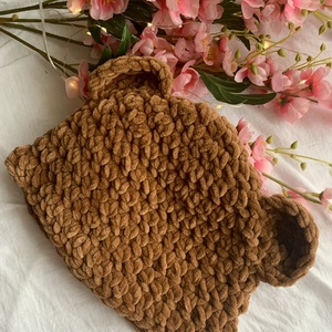 Horgolt teddy beanie sapka - Meska.hu