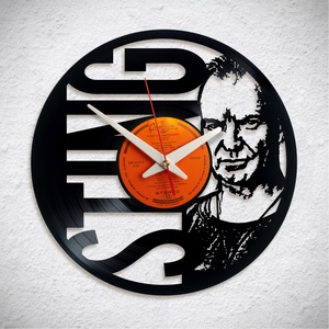 Sting - Bakelit falióra, Otthon & Életmód, Dekoráció, Fali és függő dekoráció, Falióra & óra, Újrahasznosított alapanyagból készült termékek, MESKA