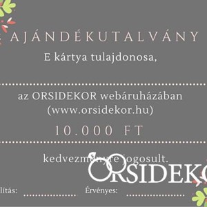 Ajándékutalvány - nyomtatott, Művészet, Grafika & Illusztráció, Digitális, , MESKA