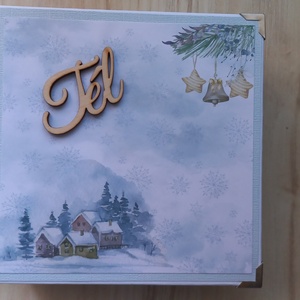 Tél - scrapbook album - Meska.hu