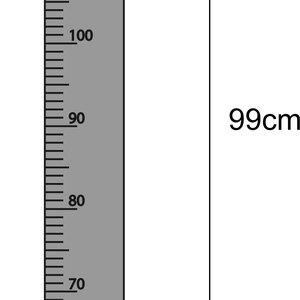 Falmatrica - Vizilovas magasságmérő matrica - otthon & életmód - babaszoba, gyerekszoba - gyerekszoba falmatrica - Meska.hu