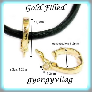  Gold Filled medáltartó EMT 15g - kellékek & szerszámok - gyöngy, ékszerkellék - egyéb alkatrész - Meska.hu