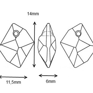  Swarovski cosmis 14mm-es medál több színben  - kellékek & szerszámok - gyöngy, ékszerkellék - swarovski kristályok - Meska.hu