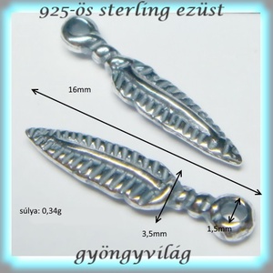  925-ös finomságú sterling ezüst kandeláber/ továbbépíthető köztes /tartó elem EKA 42  2db/csomag - kellékek & szerszámok - gyöngy, ékszerkellék - egyéb alkatrész - Meska.hu