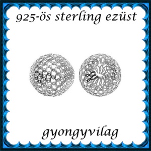 925-ös sterling ezüst ékszerkellék: köztes / gyöngy / dísz EKÖ 26-4   3db/cs - kellékek & szerszámok - gyöngy, ékszerkellék - fém köztesek - Meska.hu