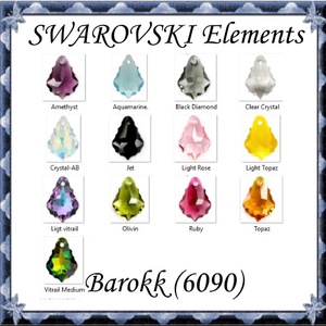 Ékszerkellék: Swarovski barokk 16mm-es  több színben , Kellékek & szerszámok, Gyöngy, ékszerkellék, Swarovski kristályok, Ékszerkészítés, Ékszerkészítés, MESKA