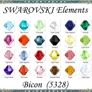 Ékszerkellék: Swarovski bicon 3mm-es  több színben  SWGY5328-3, Kellékek & szerszámok, Gyöngy, ékszerkellék, Swarovski kristályok, Ékszerkészítés, Ékszerkészítés, MESKA