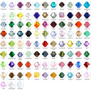 Ékszerkellék: Swarovski bicon 3mm-es  több színben  SWGY5328-3 - kellékek & szerszámok - gyöngy, ékszerkellék - swarovski kristályok - Meska.hu