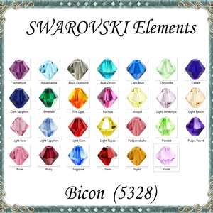 Ékszerkellék: Swarovski bicon  8mm 4db/cs több színben SWGY5328-8, Kellékek & szerszámok, Gyöngy, ékszerkellék, Egyéb alkatrész, Ékszerkészítés, Mindenmás, Ékszerkészítés, MESKA