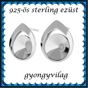 925-ös sterling ezüst ékszerkellék: fülbevalóalap bedugós EFK B 44 - kellékek & szerszámok - gyöngy, ékszerkellék - egyéb alkatrész - Meska.hu